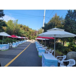 파라솔세트 (파라솔,테이블,의자 세트)